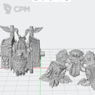 Описание картинки VENERABLE DREADNOUGHT от Три Ди Принт по цене 700руб | Свободный Рынок Миниатюр - СРМ
