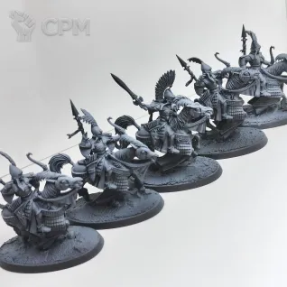 Описание картинки HIGH ELF - ELLYRIAN REAVERS от Xelge по цене 3 650руб | Свободный Рынок Миниатюр - СРМ