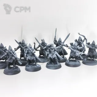 Описание картинки HIGH ELF - SHADOW WARRIORS от Xelge по цене 4 150руб | Свободный Рынок Миниатюр - СРМ