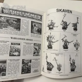 Описание картинки Армибук Skaven 1993 год от Loika по цене 5 500руб | Свободный Рынок Миниатюр - СРМ