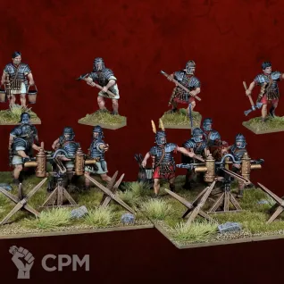 Описание картинки VXA049 Early Imperial Roman Bolt-Shooter от Base 28 по цене 4 500руб | Свободный Рынок Миниатюр - СРМ