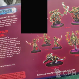 Описание картинки Warcaster Neo-mechanika Terminus Cabal от Ramirti по цене 6 000руб | Свободный Рынок Миниатюр - СРМ