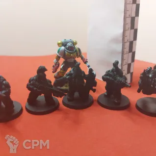 Описание картинки Скваты (Squat) отделение  5 бойцов Warhammer 40k от Modelkin по цене 750руб | Свободный Рынок Миниатюр - СРМ