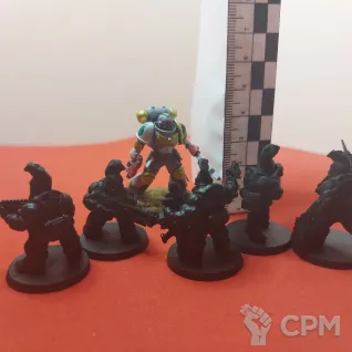Описание картинки Скваты (Squat) отделение  5 бойцов Warhammer 40k от Modelkin по цене 750руб | Свободный Рынок Миниатюр - СРМ