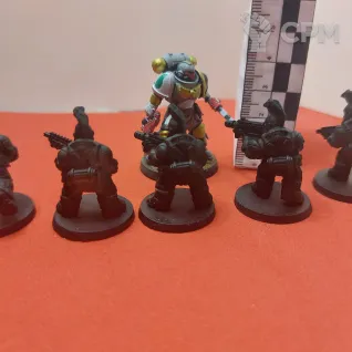 Описание картинки Скваты (Squat) отделение  5 бойцов Warhammer 40k от Modelkin по цене 750руб | Свободный Рынок Миниатюр - СРМ