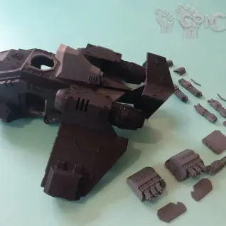 Описание картинки Stormraven от Nailbrain по цене 6 000руб | Свободный Рынок Миниатюр - СРМ