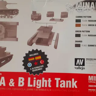 Описание картинки Легкий танк Т26 A/B- размер 1/72. (2) от Adri по цене 800руб | Свободный Рынок Миниатюр - СРМ