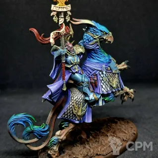 Описание картинки Lord Arcanum on Gryph Charger от Argus117 по цене 2 000руб | Свободный Рынок Миниатюр - СРМ