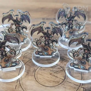 Описание картинки Миниатюры Монстров DND Dungeons &amp; Dragons Акрил от samaelundead по цене 7 900руб | Свободный Рынок Миниатюр - СРМ