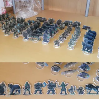 Описание картинки Миниатюры Монстров DND Dungeons &amp; Dragons Акрил от samaelundead по цене 7 900руб | Свободный Рынок Миниатюр - СРМ