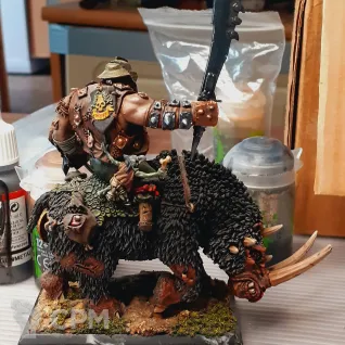 Описание картинки Warhammer Огр Громовержец, Forge world. 28 mm. от Adri по цене 10 000руб | Свободный Рынок Миниатюр - СРМ