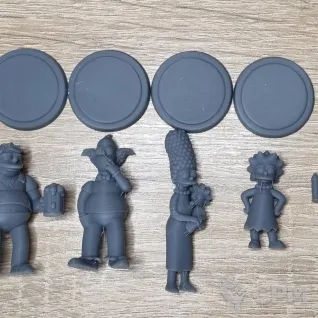 Описание картинки The Simpsons от Бруталити по цене 1 200руб | Свободный Рынок Миниатюр - СРМ