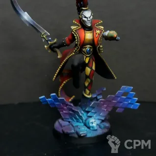Описание картинки Harlequin Troupe от Izamorf по цене 85 000руб | Свободный Рынок Миниатюр - СРМ