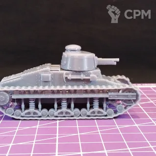 Описание картинки Японский легкий танк Otsu-Gata Sensha / масштаб 1:56 / 28мм от DModels по цене 700руб | Свободный Рынок Миниатюр - СРМ