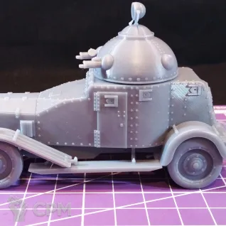 Описание картинки Японский бронеавтомобиль Vickers Crossley / масштаб 1:56 / 28мм от DModels по цене 720руб | Свободный Рынок Миниатюр - СРМ