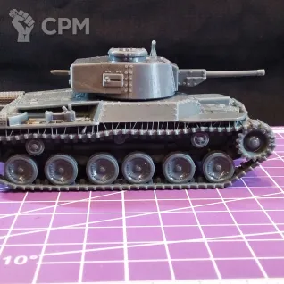 Описание картинки Японский средний танк Type 97 «Chi-Ha Kai» / масштаб 1:56 / 28мм от DModels по цене 1 400руб | Свободный Рынок Миниатюр - СРМ