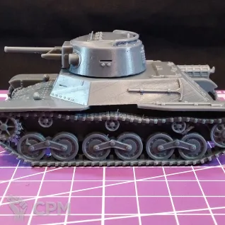 Описание картинки Японский легкий танк Тип 2 "Ке-То" / масштаб 1:56 / 28мм от DModels по цене 790руб | Свободный Рынок Миниатюр - СРМ