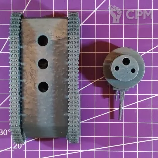 Описание картинки Японский легкий танк Тип 2 "Ке-То" / масштаб 1:56 / 28мм от DModels по цене 790руб | Свободный Рынок Миниатюр - СРМ