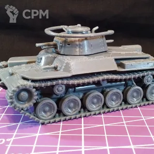 Описание картинки Японский средний танк Type 97 «Chi-Ha» / масштаб 1:56 / 28мм от DModels по цене 1 400руб | Свободный Рынок Миниатюр - СРМ