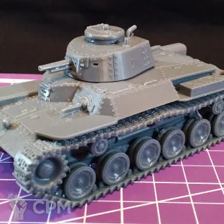 Описание картинки Японский средний танк Type 97 «Chi-Ha» / масштаб 1:56 / 28мм от DModels по цене 1 400руб | Свободный Рынок Миниатюр - СРМ