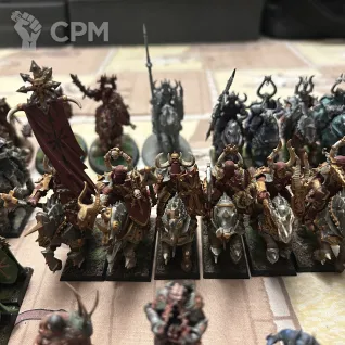 Описание картинки Warriors of Chaos Army от EvilDreammer по цене 80 000руб | Свободный Рынок Миниатюр - СРМ