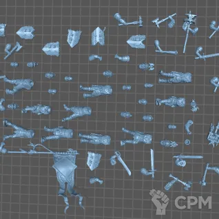 Описание картинки Freeguild Steelhelms от Fantasy Miniatures по цене 1 800руб | Свободный Рынок Миниатюр - СРМ