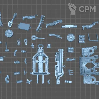 Описание картинки Ironweld Great Cannon от Fantasy Miniatures по цене 1 400руб | Свободный Рынок Миниатюр - СРМ