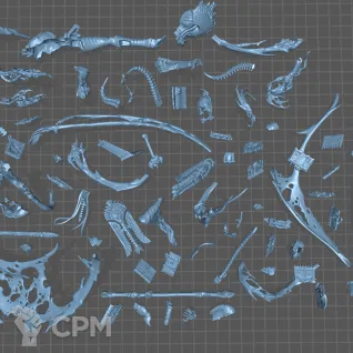 Описание картинки Nagash, Supreme Lord of the Undead от Fantasy Miniatures по цене 3 000руб | Свободный Рынок Миниатюр - СРМ