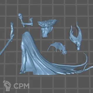 Описание картинки Lady Annika, The Thirsting Blade от Fantasy Miniatures по цене 600руб | Свободный Рынок Миниатюр - СРМ