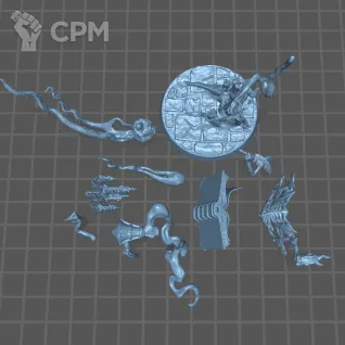 Описание картинки Scriptor Mortis от Fantasy Miniatures по цене 700руб | Свободный Рынок Миниатюр - СРМ