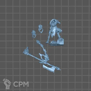 Описание картинки Royal Decapitator от Fantasy Miniatures по цене 600руб | Свободный Рынок Миниатюр - СРМ