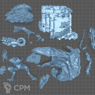 Описание картинки Ushoran, Mortarch of Delusion от Fantasy Miniatures по цене 2 200руб | Свободный Рынок Миниатюр - СРМ