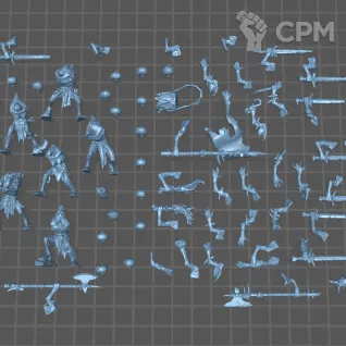 Описание картинки Cryptguard от Fantasy Miniatures по цене 1 600руб | Свободный Рынок Миниатюр - СРМ