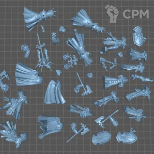 Описание картинки Reclusians and Memorians от Fantasy Miniatures по цене 1 200руб | Свободный Рынок Миниатюр - СРМ