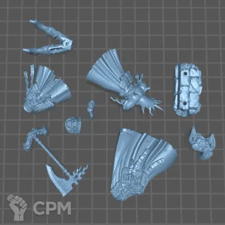 Описание картинки Lord Terminos от Fantasy Miniatures по цене 600руб | Свободный Рынок Миниатюр - СРМ