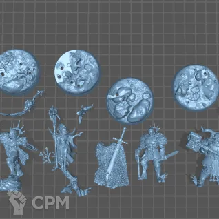 Описание картинки The Blacktalons от Fantasy Miniatures по цене 1 800руб | Свободный Рынок Миниатюр - СРМ