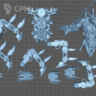 Описание картинки Soul Grinder от Fantasy Miniatures по цене 3 500руб | Свободный Рынок Миниатюр - СРМ