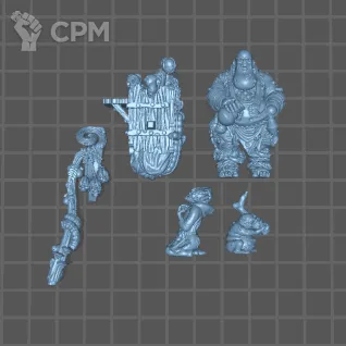 Описание картинки Festus The Leechlord от Fantasy Miniatures по цене 600руб | Свободный Рынок Миниатюр - СРМ