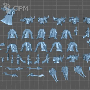 Описание картинки Symbaresh Twinsouls/Myrmidesh Painbringers от Fantasy Miniatures по цене 3 400руб | Свободный Рынок Миниатюр - СРМ