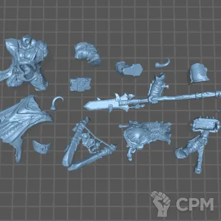 Описание картинки Tyrant от Fantasy Miniatures по цене 800руб | Свободный Рынок Миниатюр - СРМ