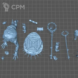 Описание картинки Marshcrawla Sloggoth от Fantasy Miniatures по цене 1 600руб | Свободный Рынок Миниатюр - СРМ