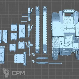 Описание картинки Aurox Armoured Transport от WahaShop по цене 2 600руб | Свободный Рынок Миниатюр - СРМ