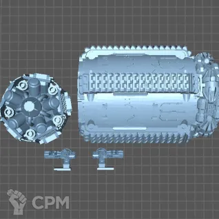 Описание картинки Terrax Pattern Termite Assault Drill от WahaShop по цене 3 000руб | Свободный Рынок Миниатюр - СРМ