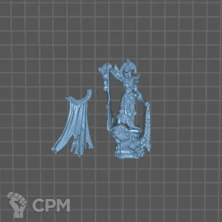 Описание картинки Nekaph, Emissary of Settra от Fantasy Miniatures по цене 800руб | Свободный Рынок Миниатюр - СРМ
