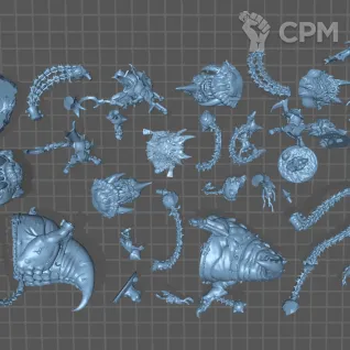 Описание картинки Mangler Squigs от Fantasy Miniatures по цене 1 800руб | Свободный Рынок Миниатюр - СРМ