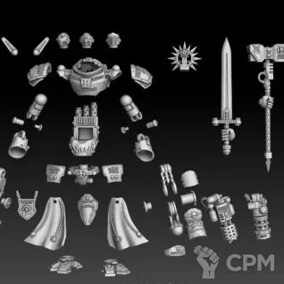Описание картинки Grand Master in Nemesis Dreadknight от Хитрый гретчин  по цене 2 076руб | Свободный Рынок Миниатюр - СРМ