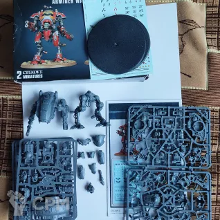 Описание картинки Imperial Knights: Knight Armigers Warhammer 40000 от ALKR по цене 8 500руб | Свободный Рынок Миниатюр - СРМ