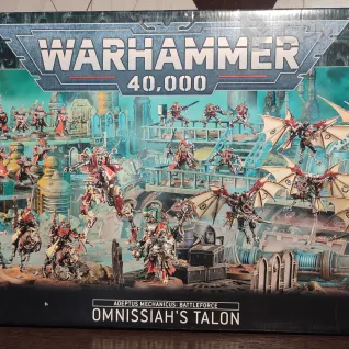 Описание картинки Adeptus Mechanicus: Battleforce - Omnissiah's talon Warhammer 40000 от ALKR по цене 30 000руб | Свободный Рынок Миниатюр - СРМ