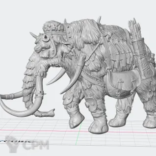 Описание картинки A Song of Ice &amp; Fire: Free Folk WAR MAMMOTHS от  PikTade по цене 950руб | Свободный Рынок Миниатюр - СРМ