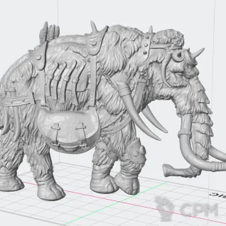 Описание картинки A Song of Ice &amp; Fire: Free Folk WAR MAMMOTHS от  PikTade по цене 950руб | Свободный Рынок Миниатюр - СРМ